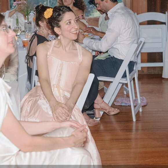 Salter House Petal Silk Wrap Skirt - Picture 4 of 4